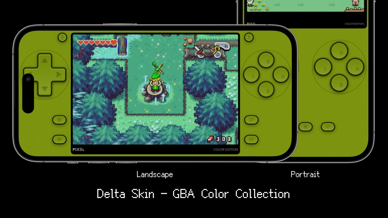 Delta Skin – GBA Color Collection